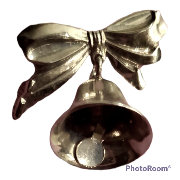 Vintage Jingle Bell Pin - Picture 1 of 2